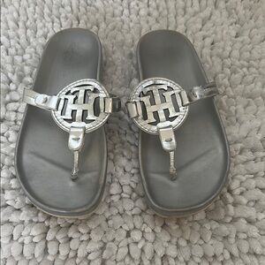 Tommy Hilfiger Silver Sandals